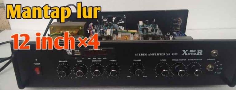 power amplifier untuk speaker subwoofer 12 inch